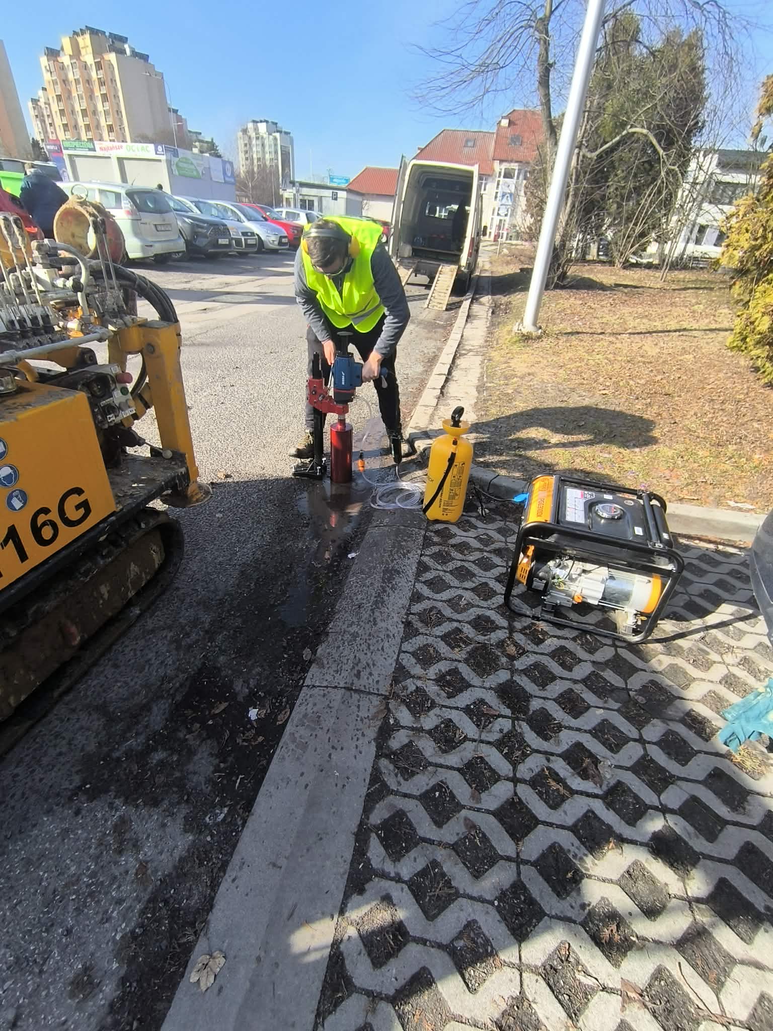 wiercenie w asfalcie/betonie Lublin, Lubelszczyzna i pobliskie miejscowości